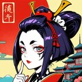 紫髪ちゃん 2枚目