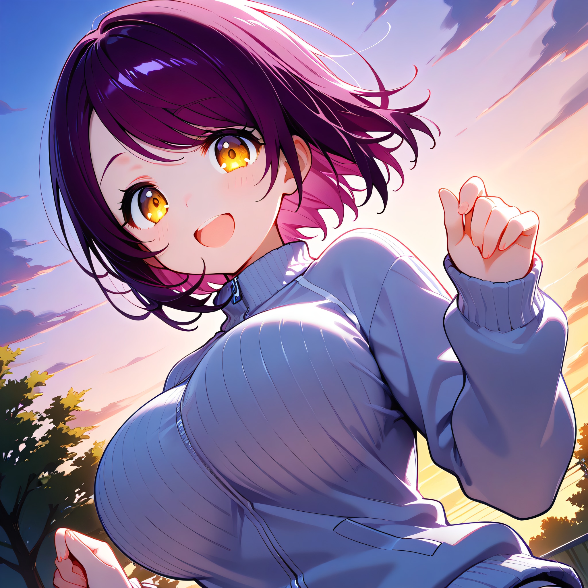 こんばんは（挨拶メイドの芽衣ちゃん）