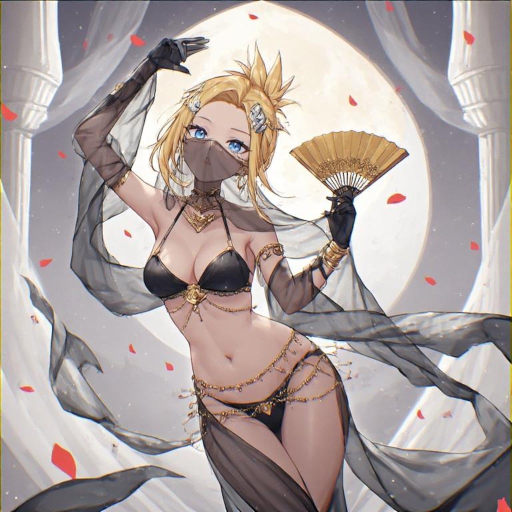 ノア・リードさんのアラビアン衣装