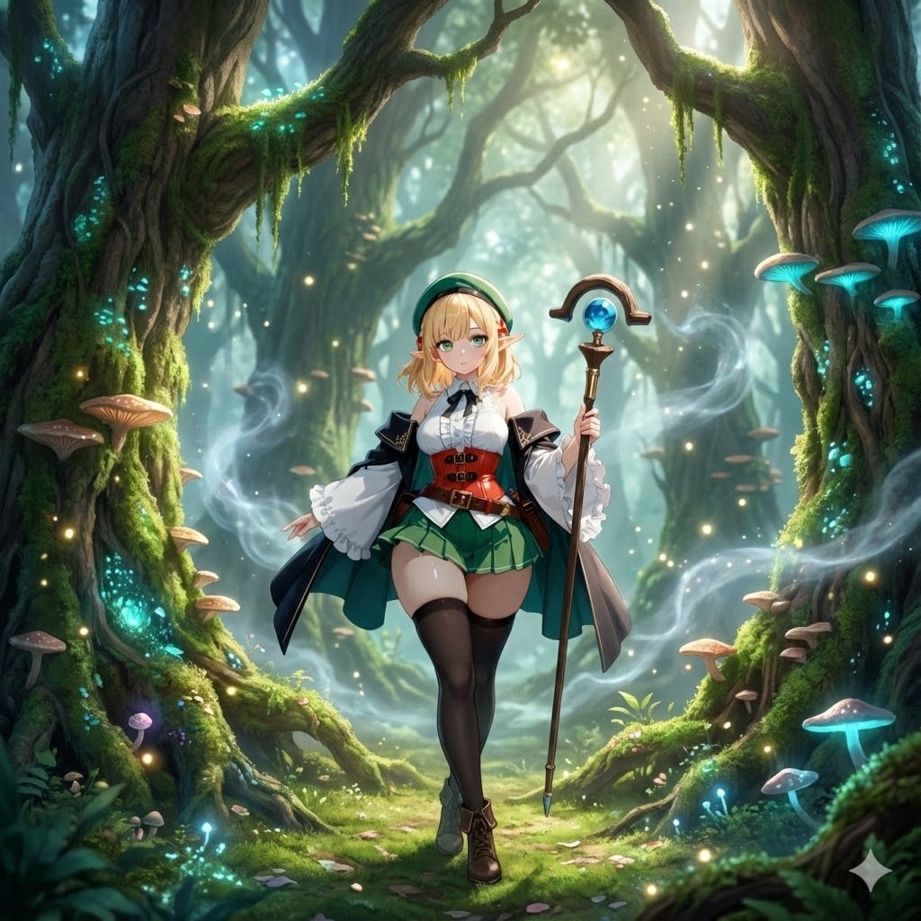 エルフの森のエルフちゃん