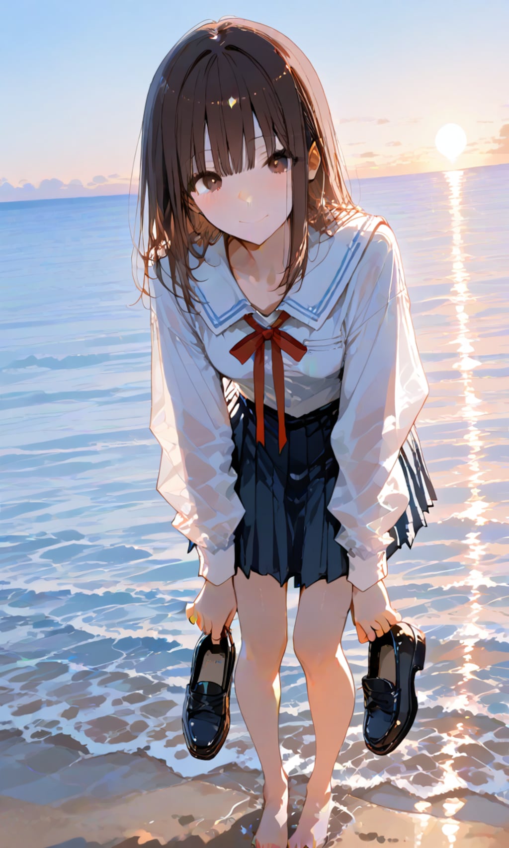 海に遊びに来た