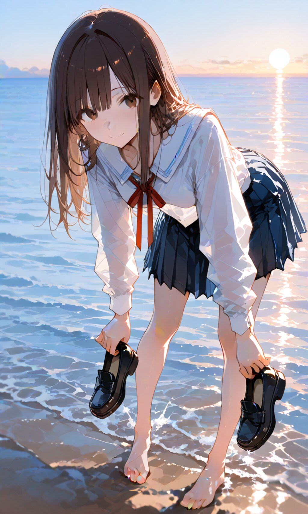 海に遊びに来た