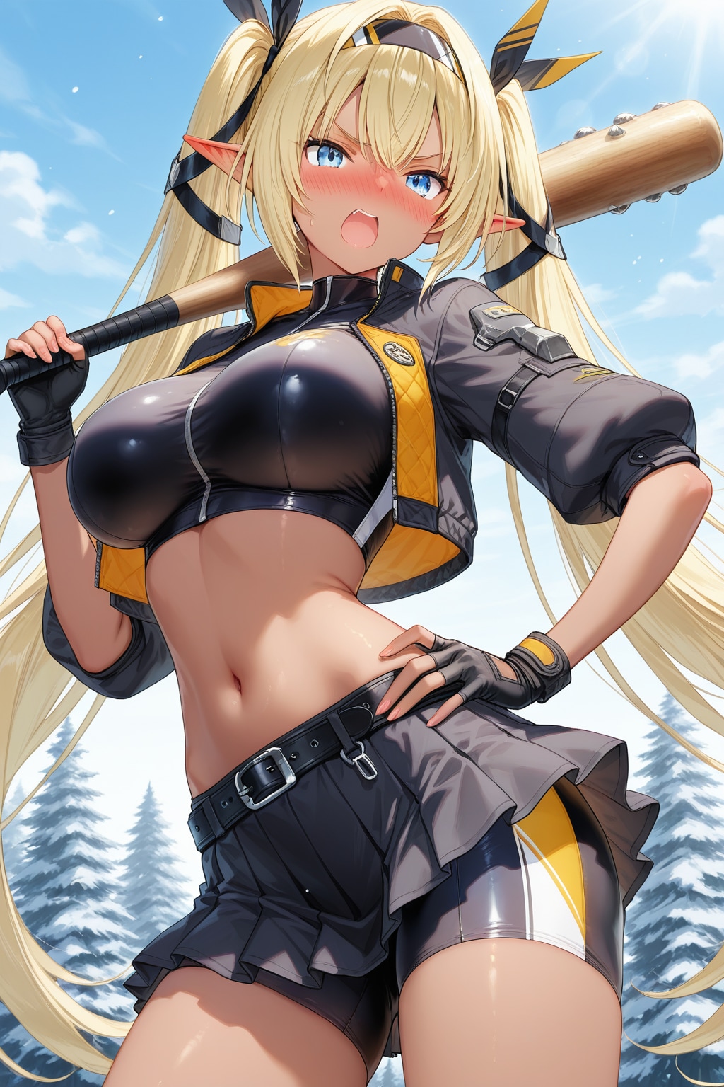 うちの子とエルフを融合召喚！