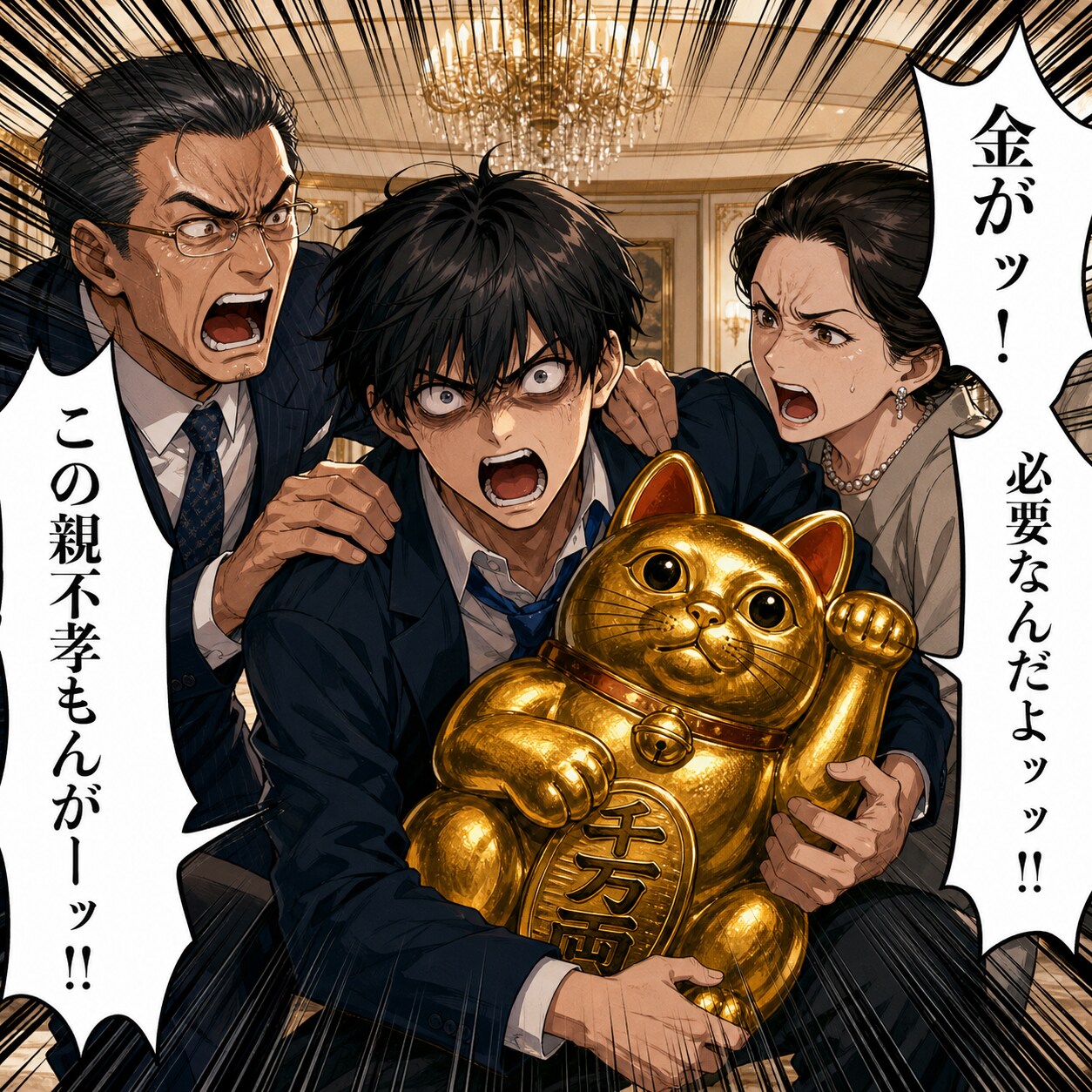 親の財産を売る | の人気AIイラスト・グラビア