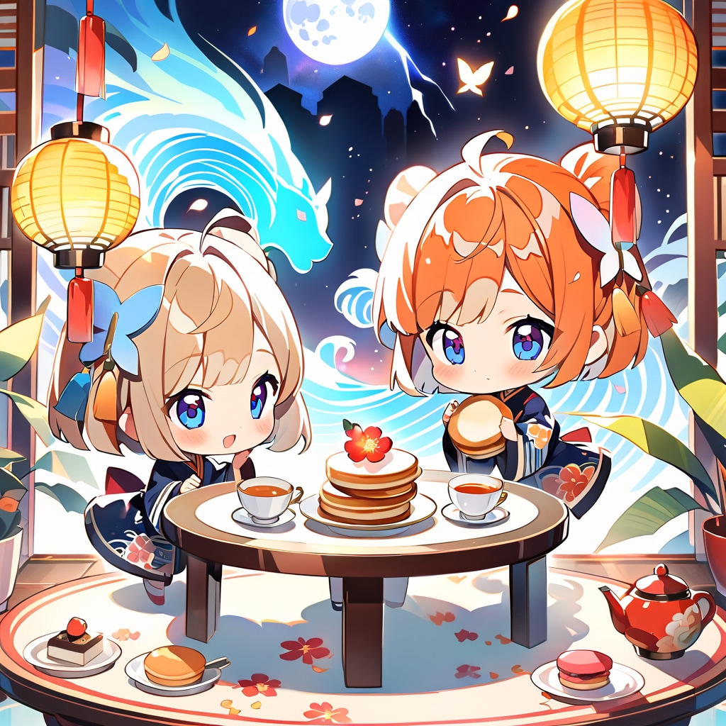 キョンシーちゃんのお茶会