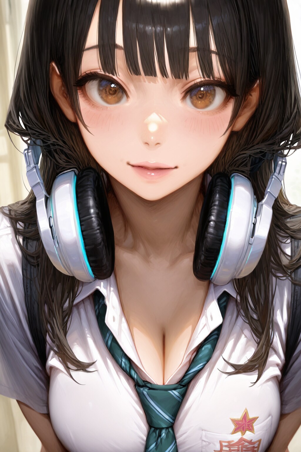 ヘッドホン少女