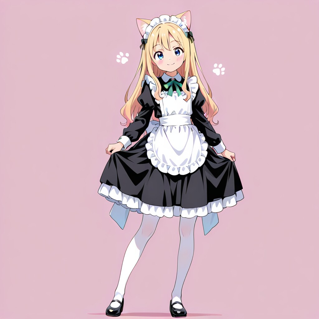 猫耳メイド | の人気AIイラスト・グラビア