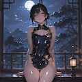 ふたなりチャイナドレス 2枚目