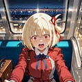 電車内〜錦木千束〜 6枚目
