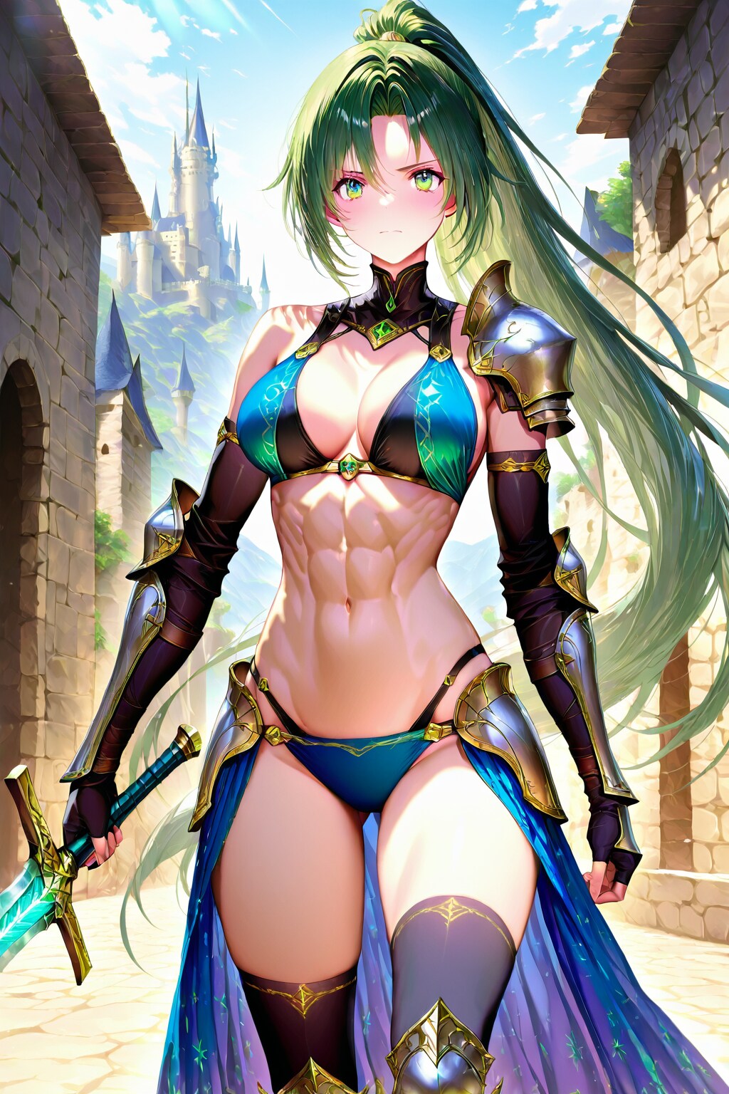 アマゾネス騎士団出陣