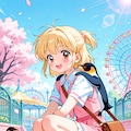 ちちぷいランドのエイプリルちゃん 2枚目