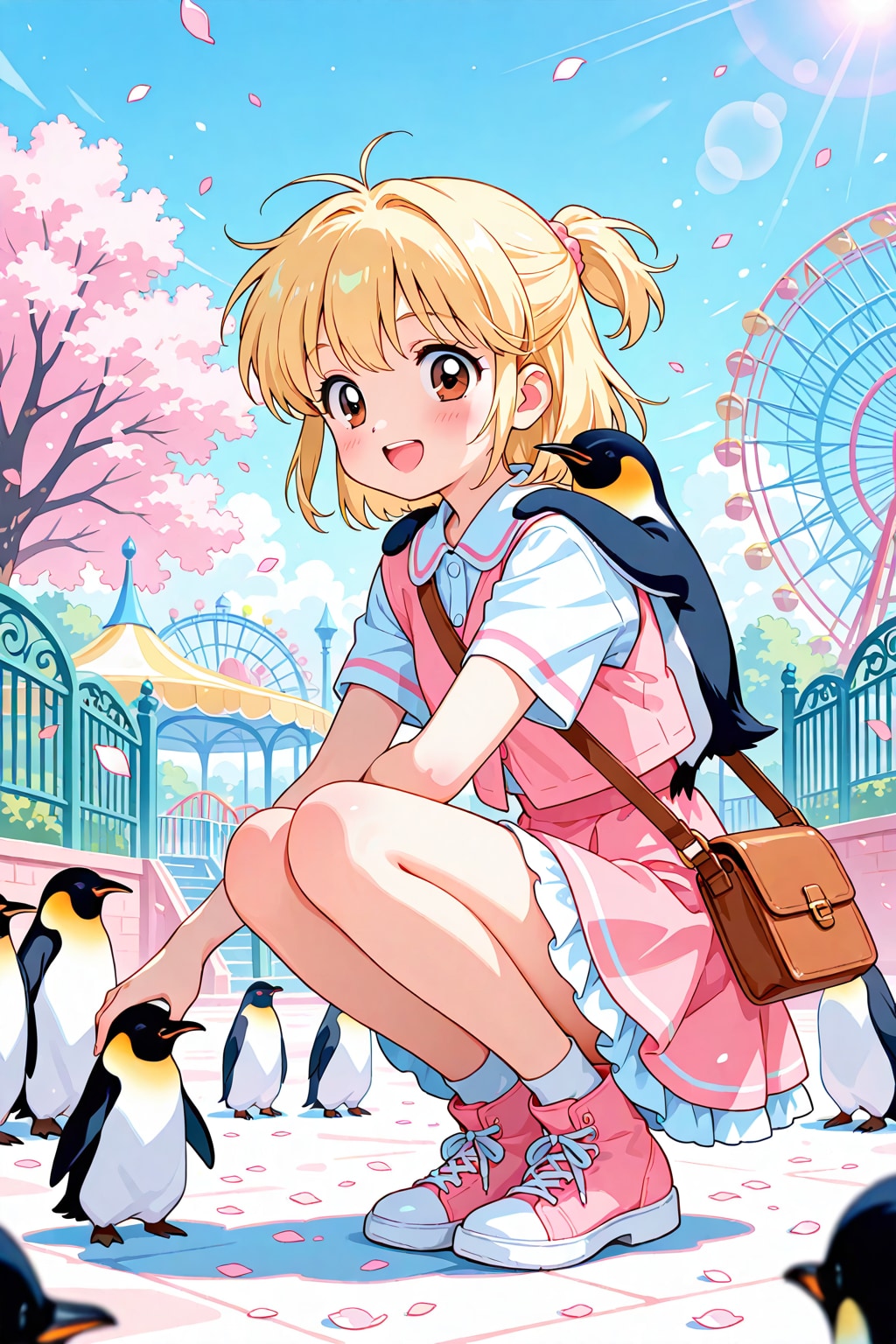 ちちぷいランドのエイプリルちゃん