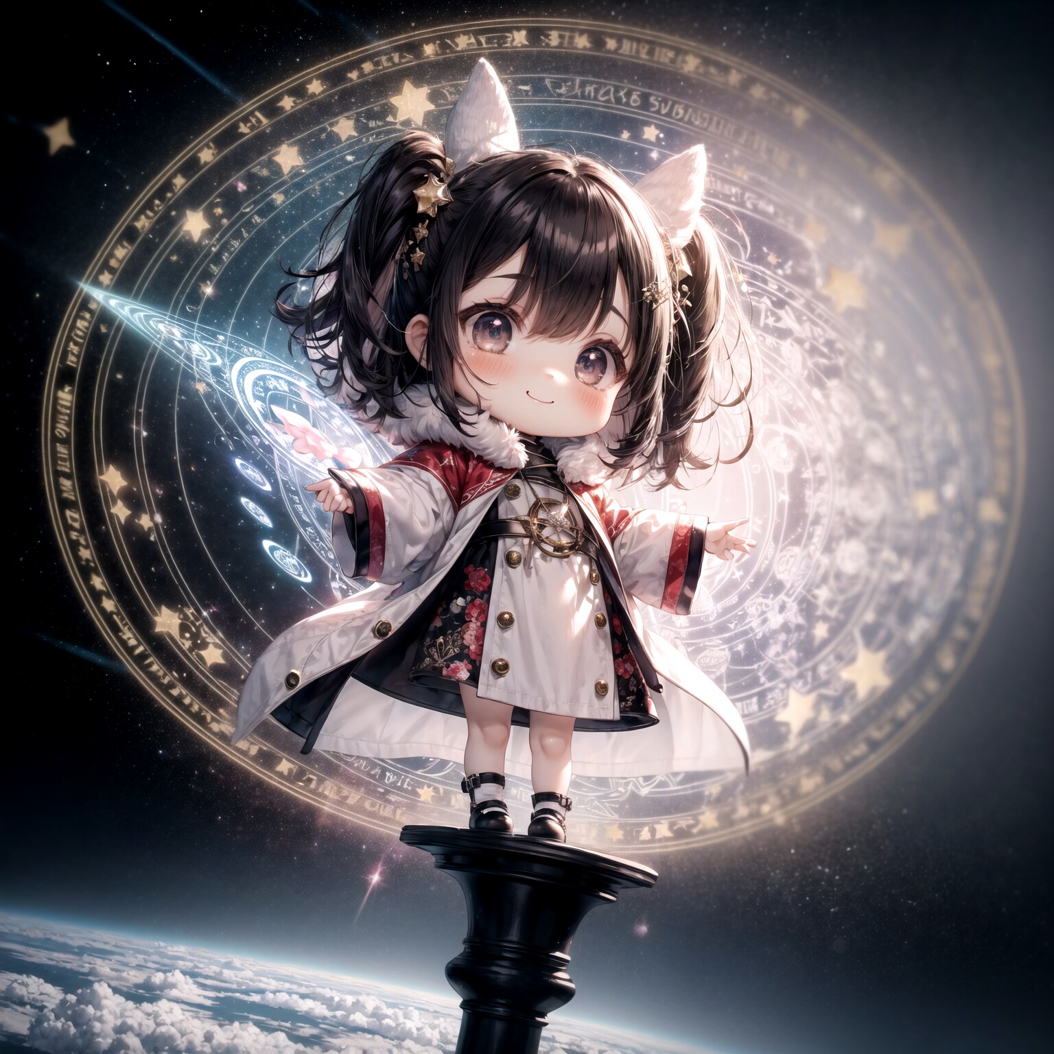 みんさんAIイラスト1周年お祝い