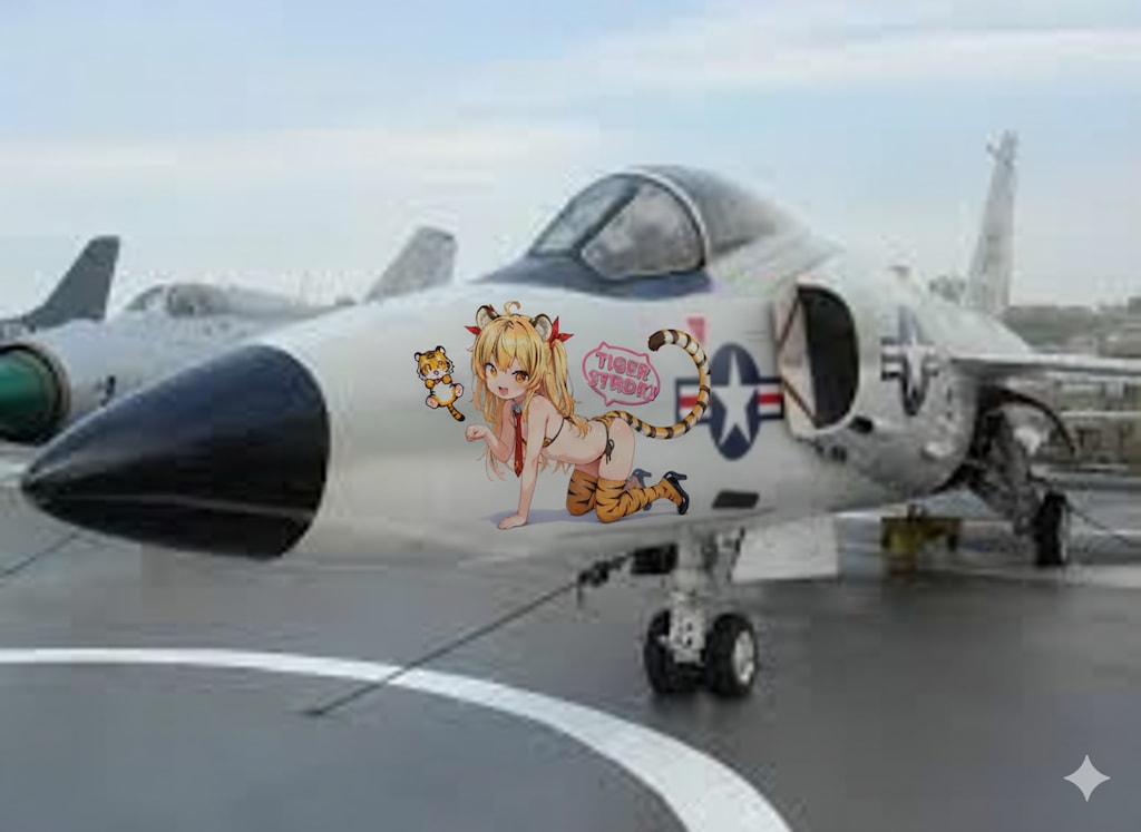 ノーズアートピナちゃん（リベンジ）