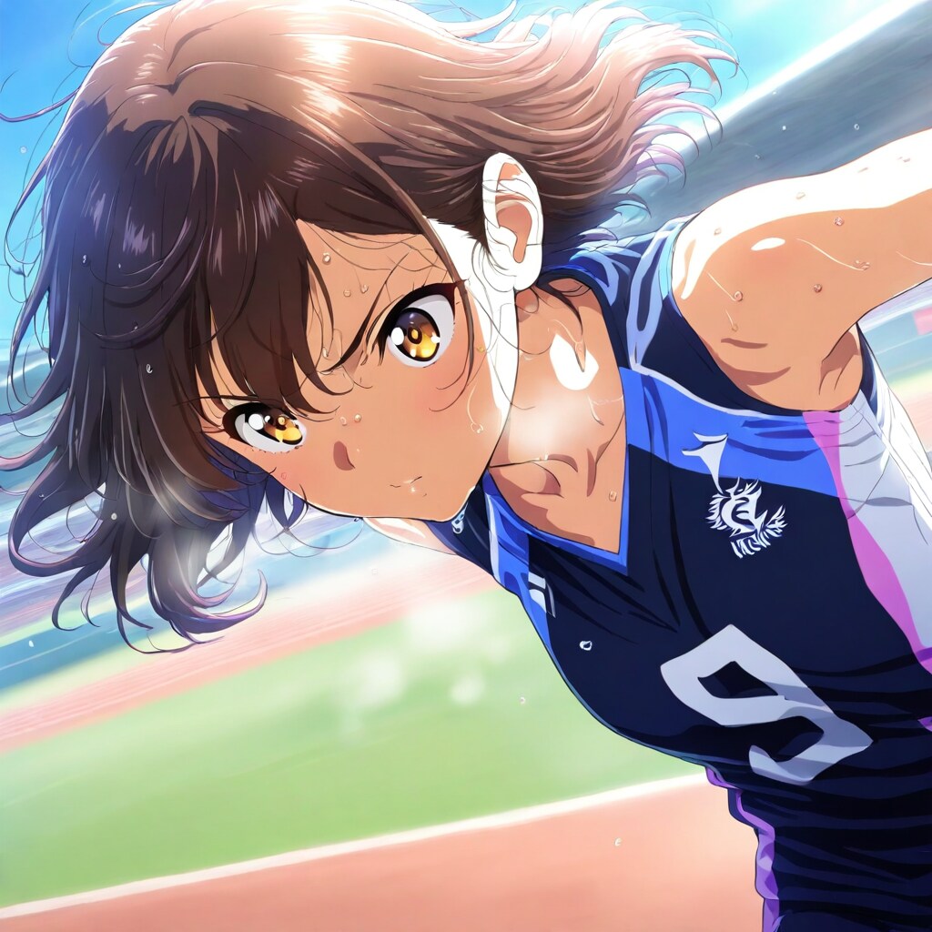 棒高跳びに挑む姿