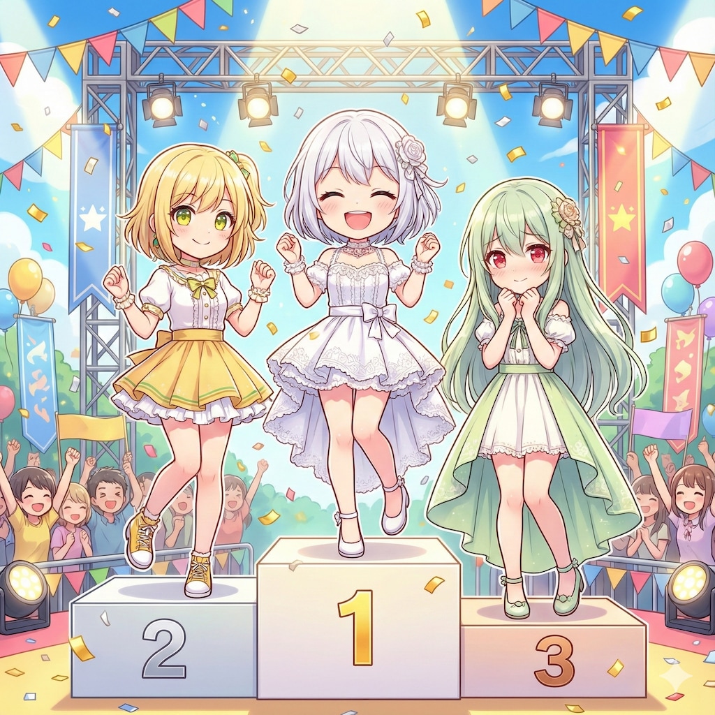 生成機能の子！人気キャラは誰だ？！（最終日）