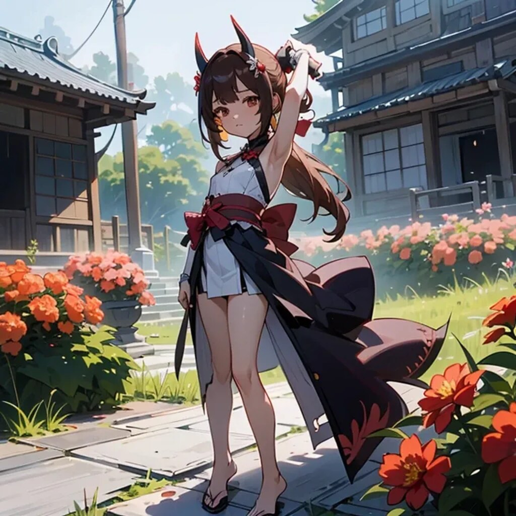 終わった世界の廃墟と少女３