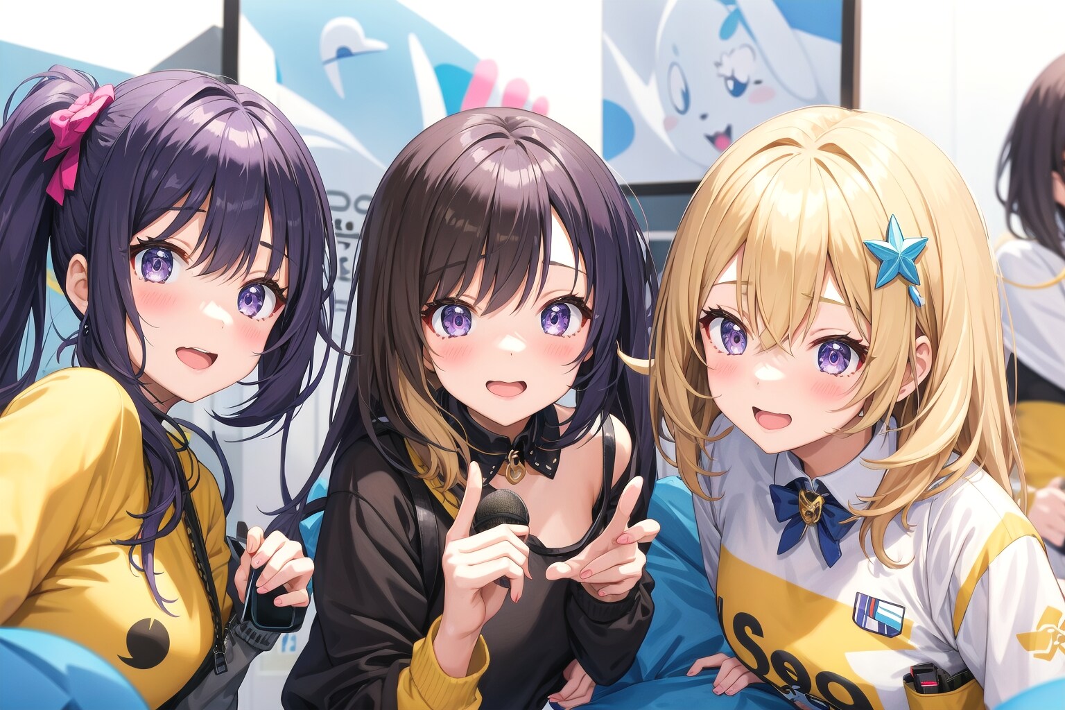 新ユニット結成会見　その２ | の人気AIイラスト・グラビア