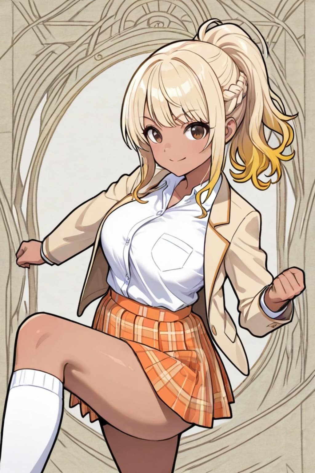 金髪のギャルちゃん