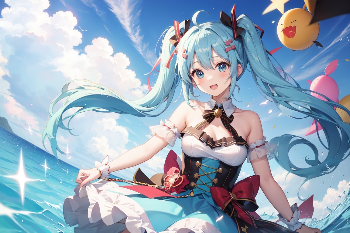 初音ミク１ | の人気AIイラスト・グラビア