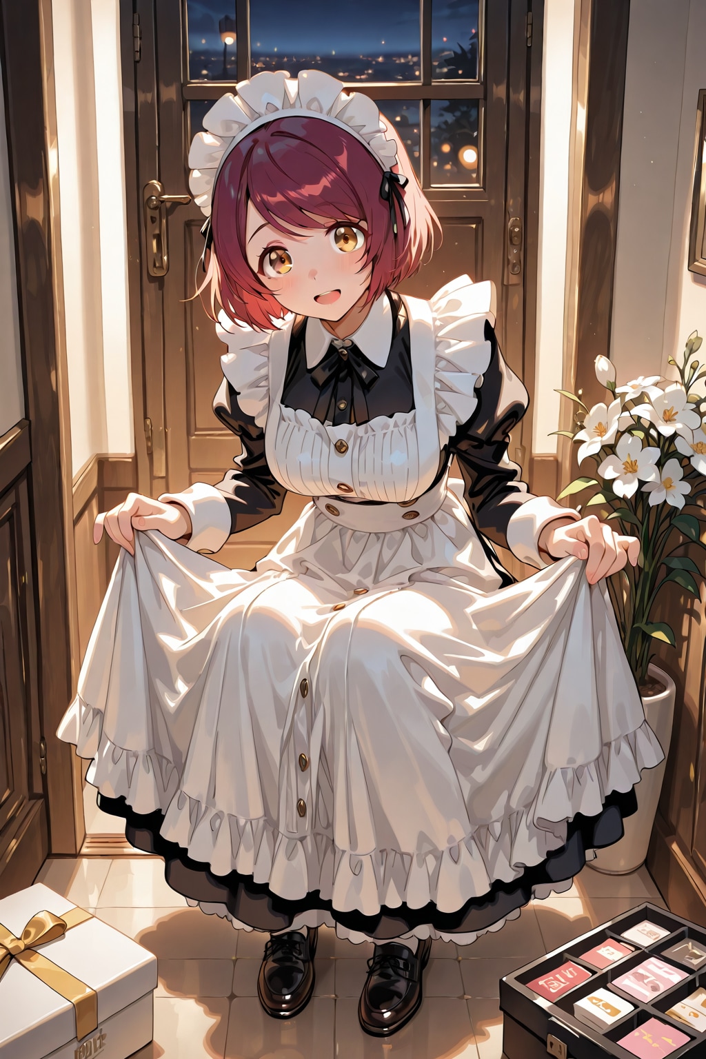 まずは御挨拶 | の人気AIイラスト・グラビア