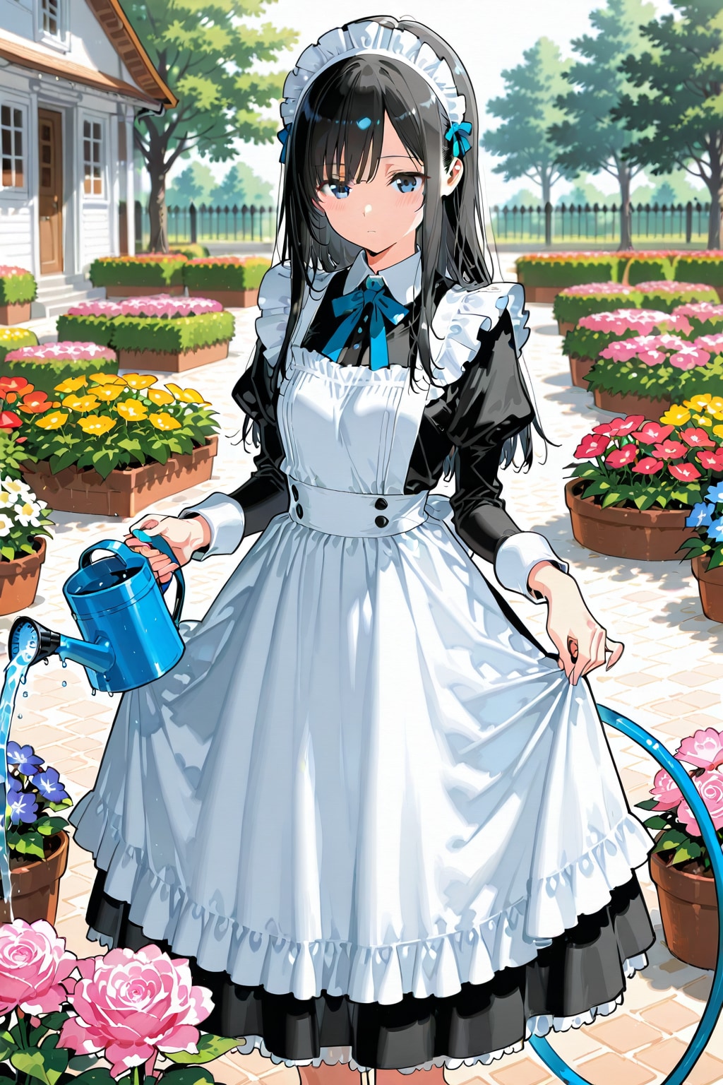 花壇の手入れ②