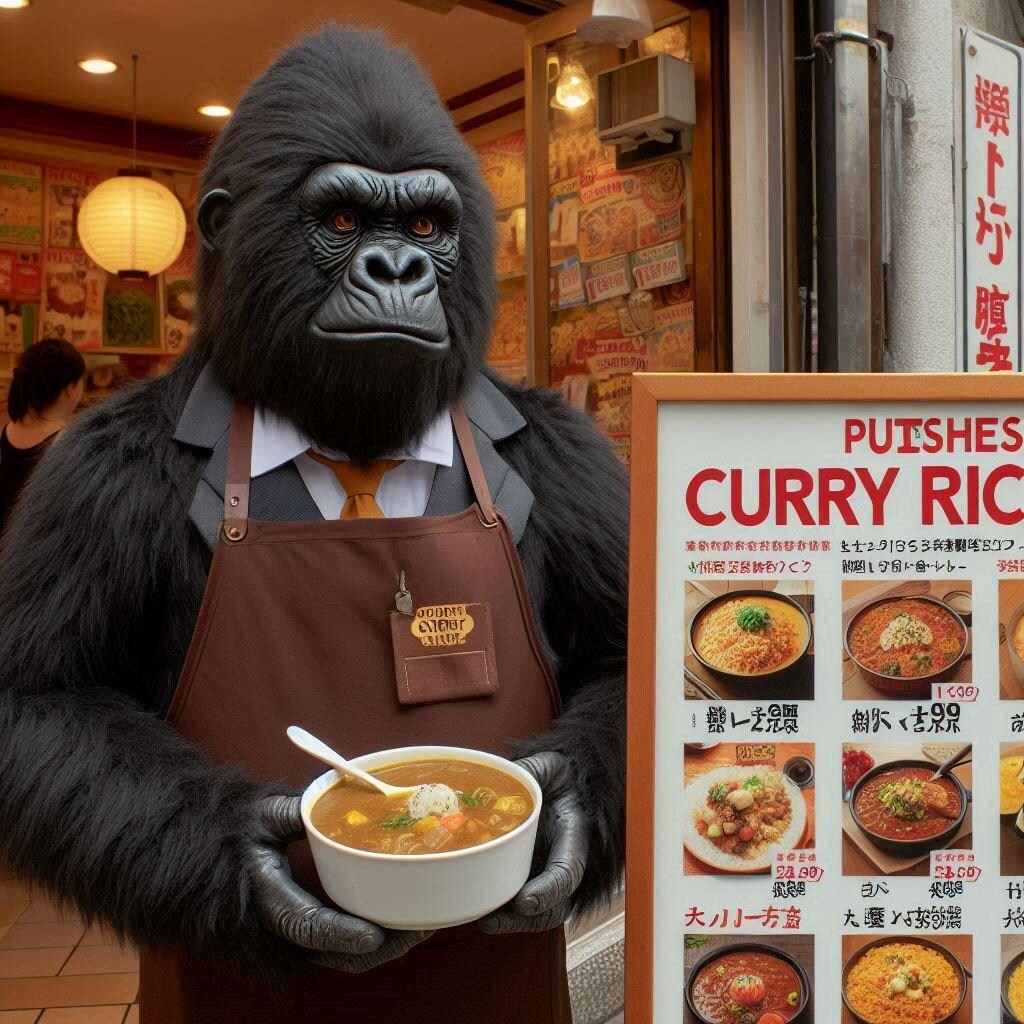 ゴリ押しゴリラカレー