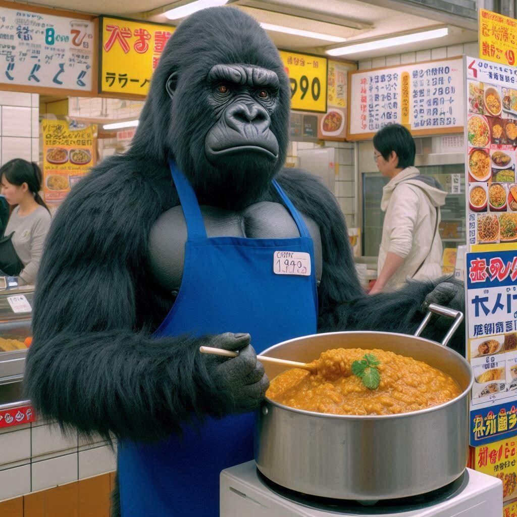 ゴリ押しゴリラカレー