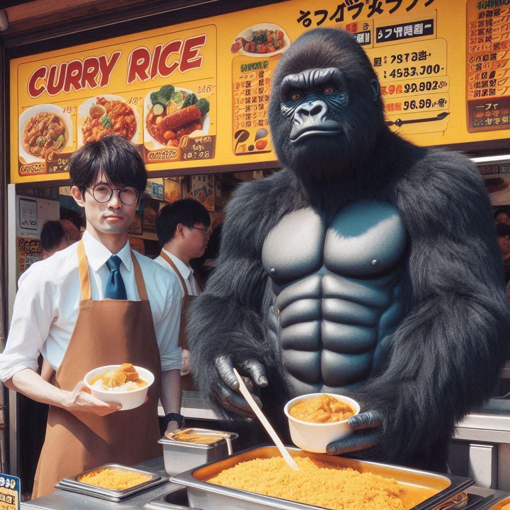 ゴリ押しゴリラカレー