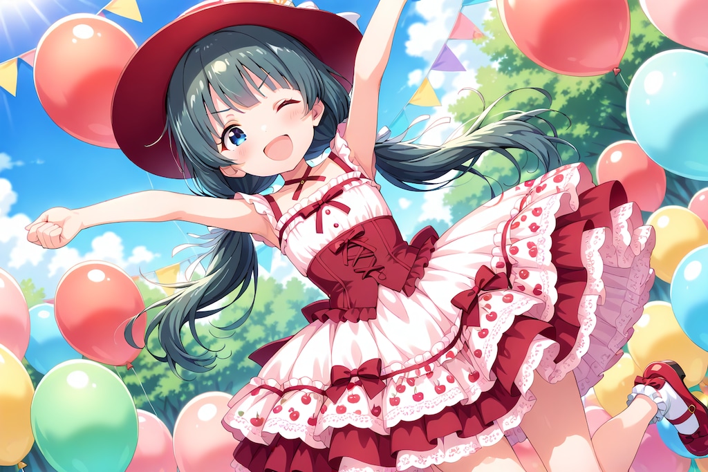 純真ちっぱい(JC)ちゃんとノースリーブドレス【衣装だけリベンジ】