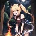 『悪魔の料理と、お宝の誘惑』ヒルドラ・ウェンティは、久しぶりに料理をする。 4枚目