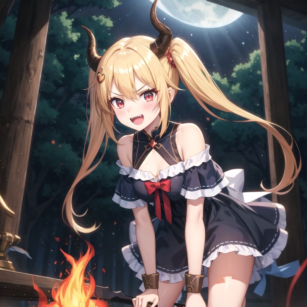 『悪魔の料理と、お宝の誘惑』ヒルドラ・ウェンティは、久しぶりに料理をする。