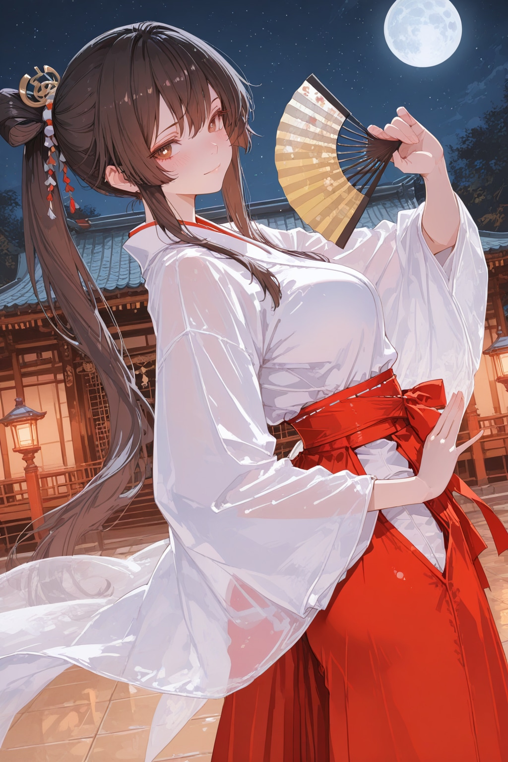 月明かりの巫女舞。三種（APRICOT、LARIMAR、MOKA）