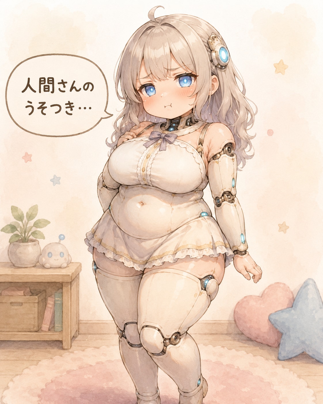 いじわるされちゃったアンドロイドおねえさん