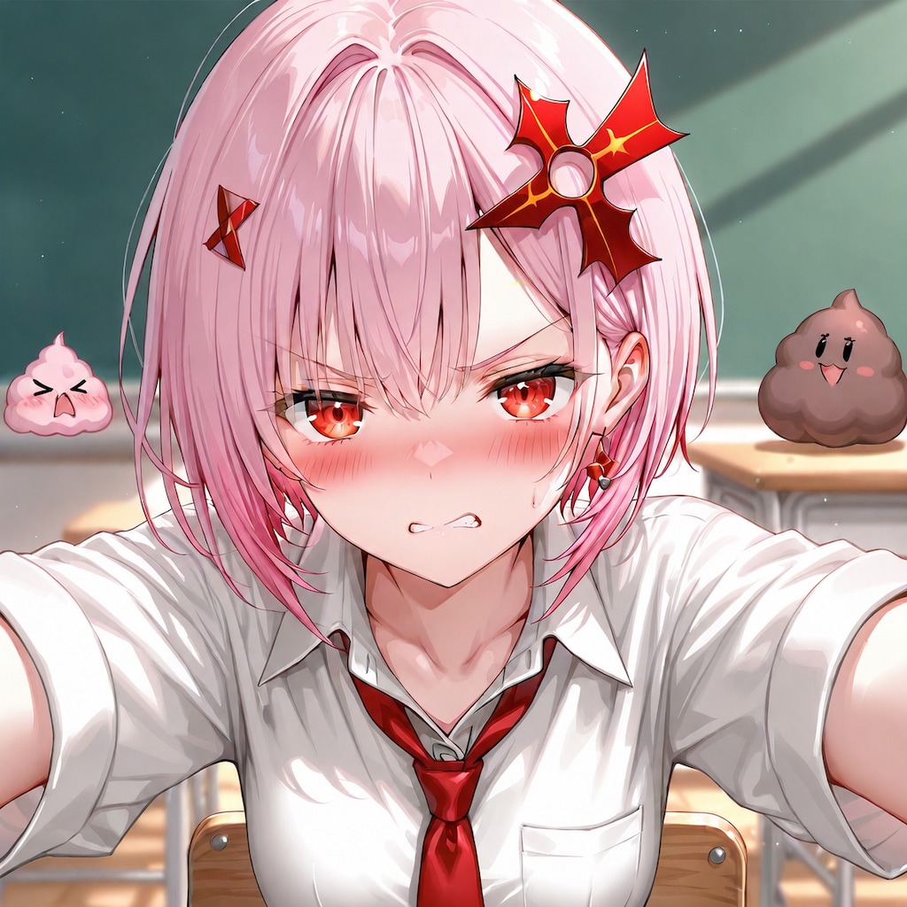 んー！！！💢💢💢