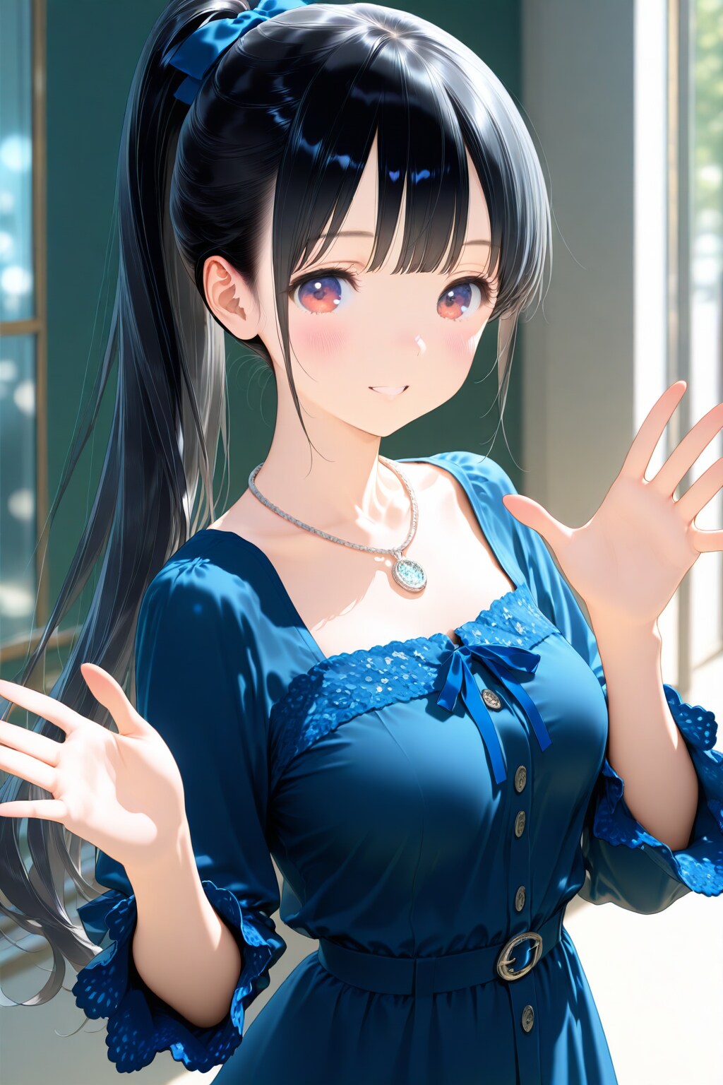 ショッピングモールで待ち合わせ | の人気AIイラスト・グラビア