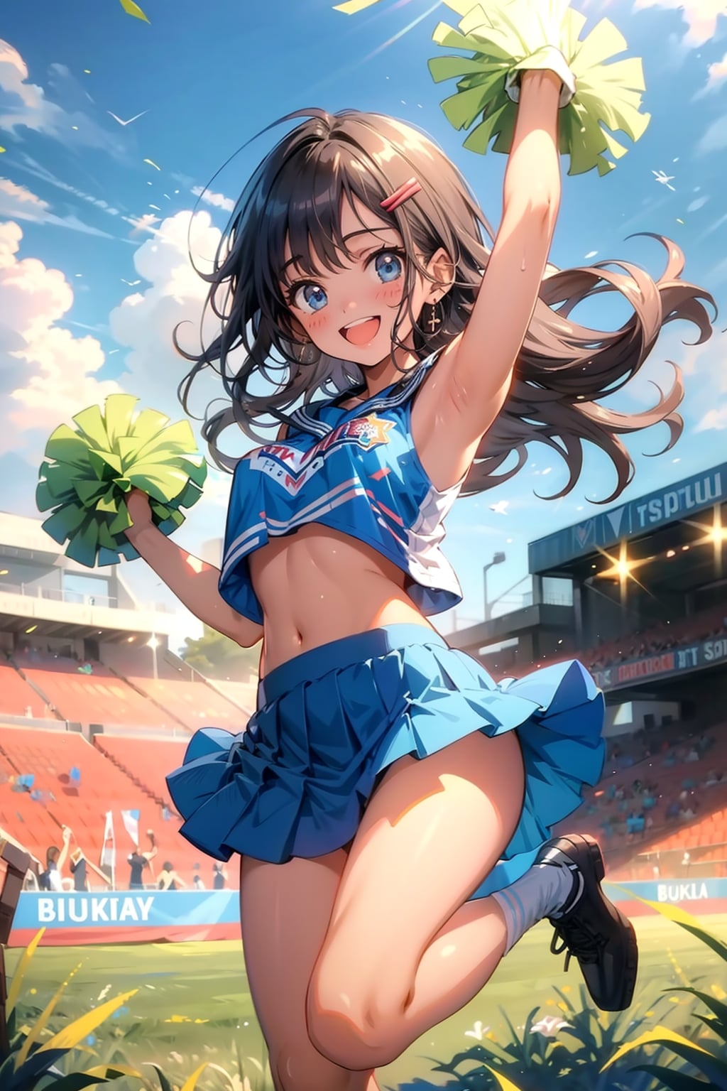 チアガールでも頑張る！