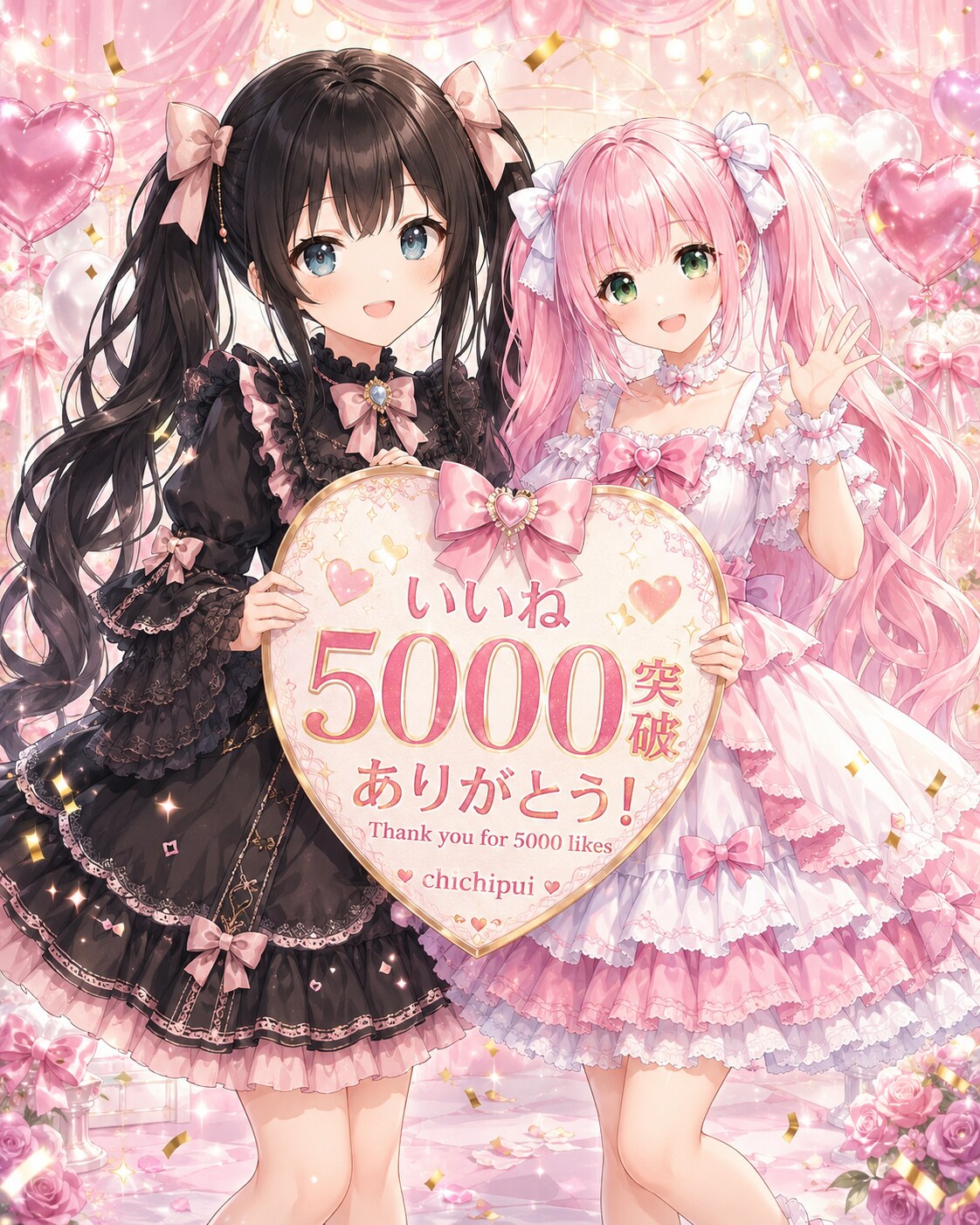 5000いいね突破！ありがとうございます！！ | の人気AIイラスト・グラビア