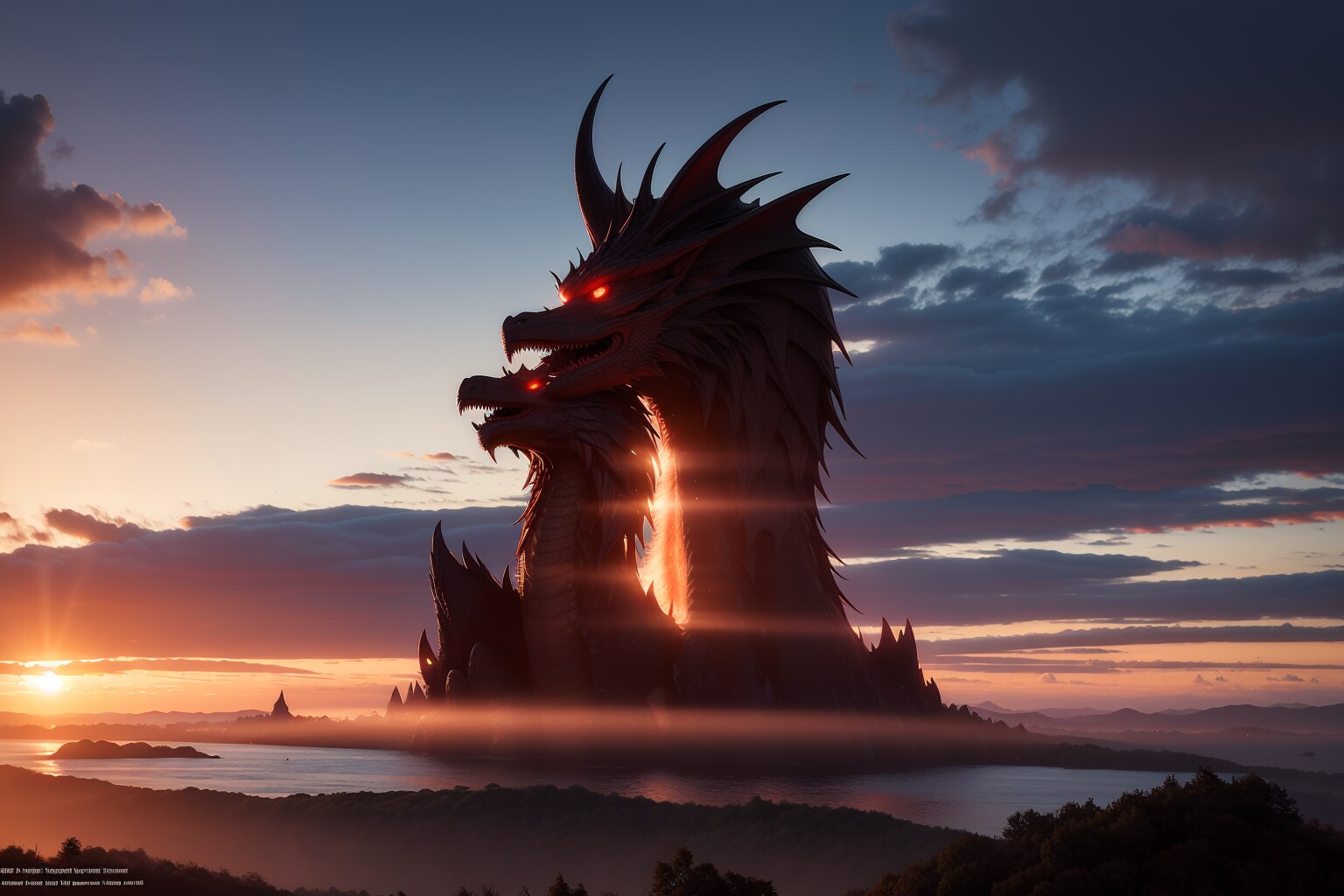 二頭を持つドラゴン・キング