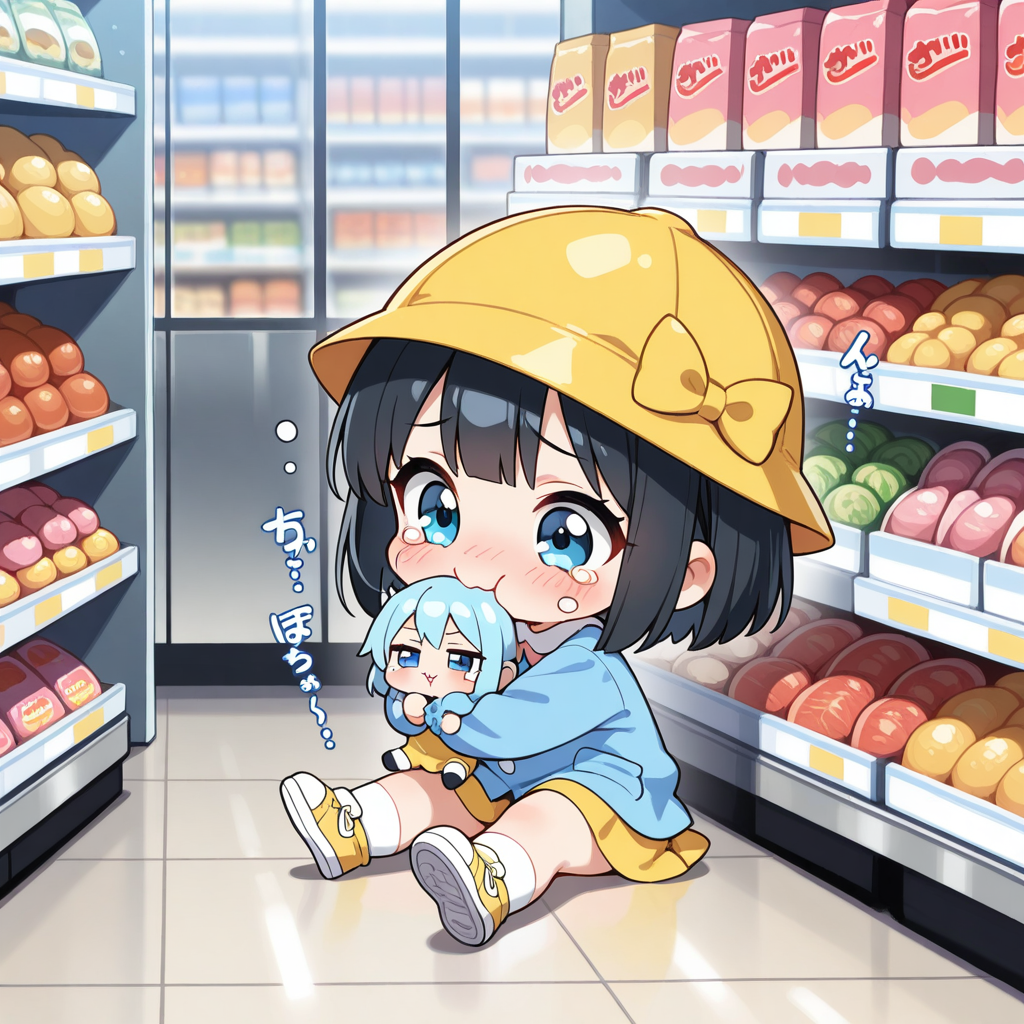 買ってくれなきゃやぁーだっ！！！