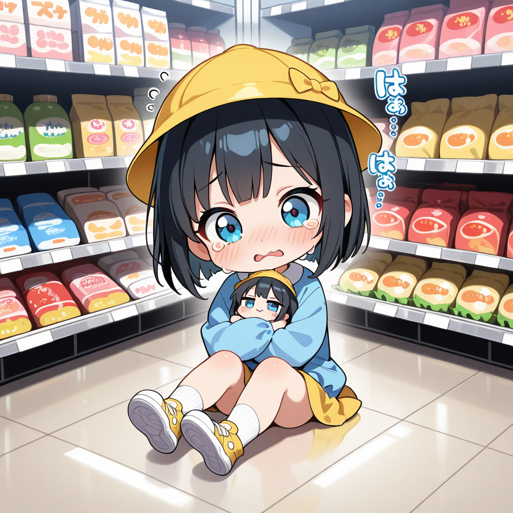 買ってくれなきゃやぁーだっ！！！