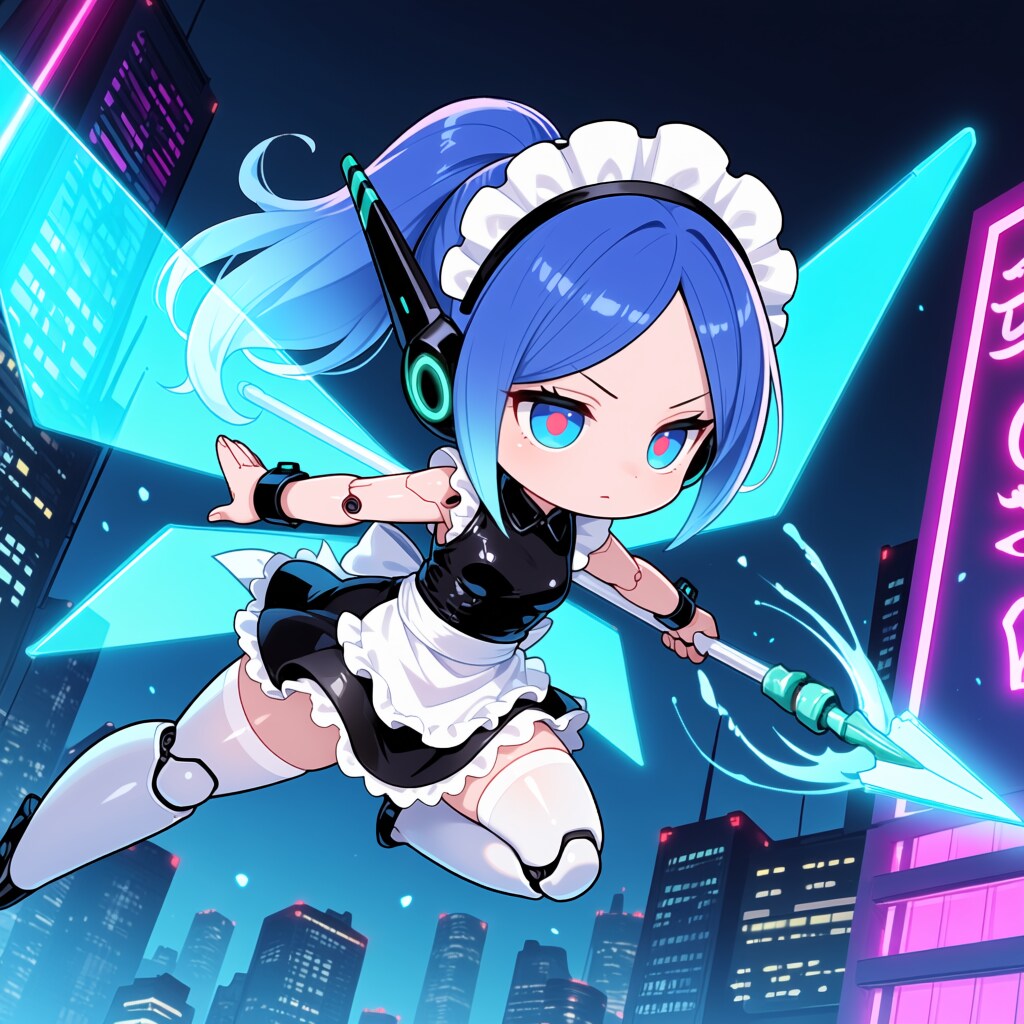 アンドロイドメイド1号 | の人気AIイラスト・グラビア