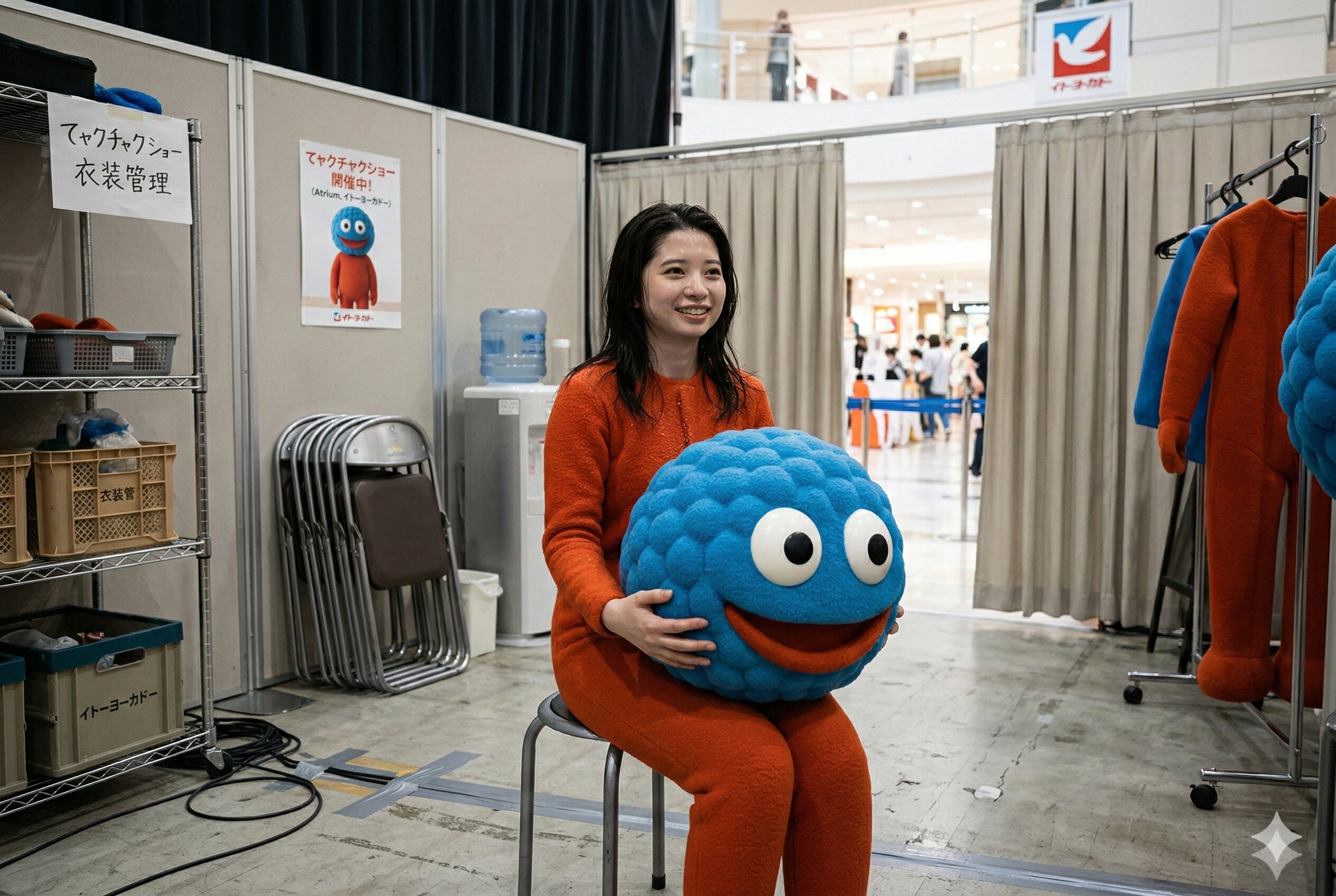 ショーの楽屋 | の人気AIイラスト・グラビア