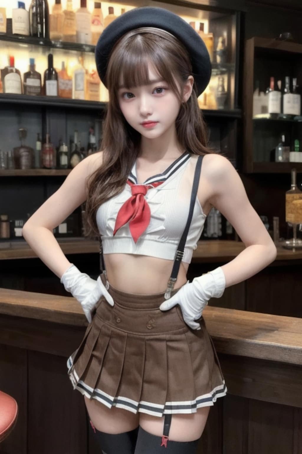 バーの看板娘