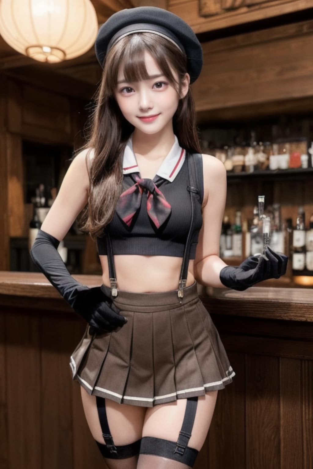 バーの看板娘