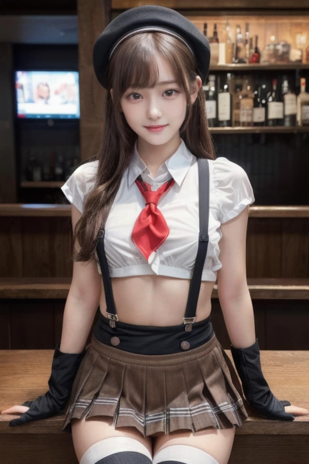 バーの看板娘