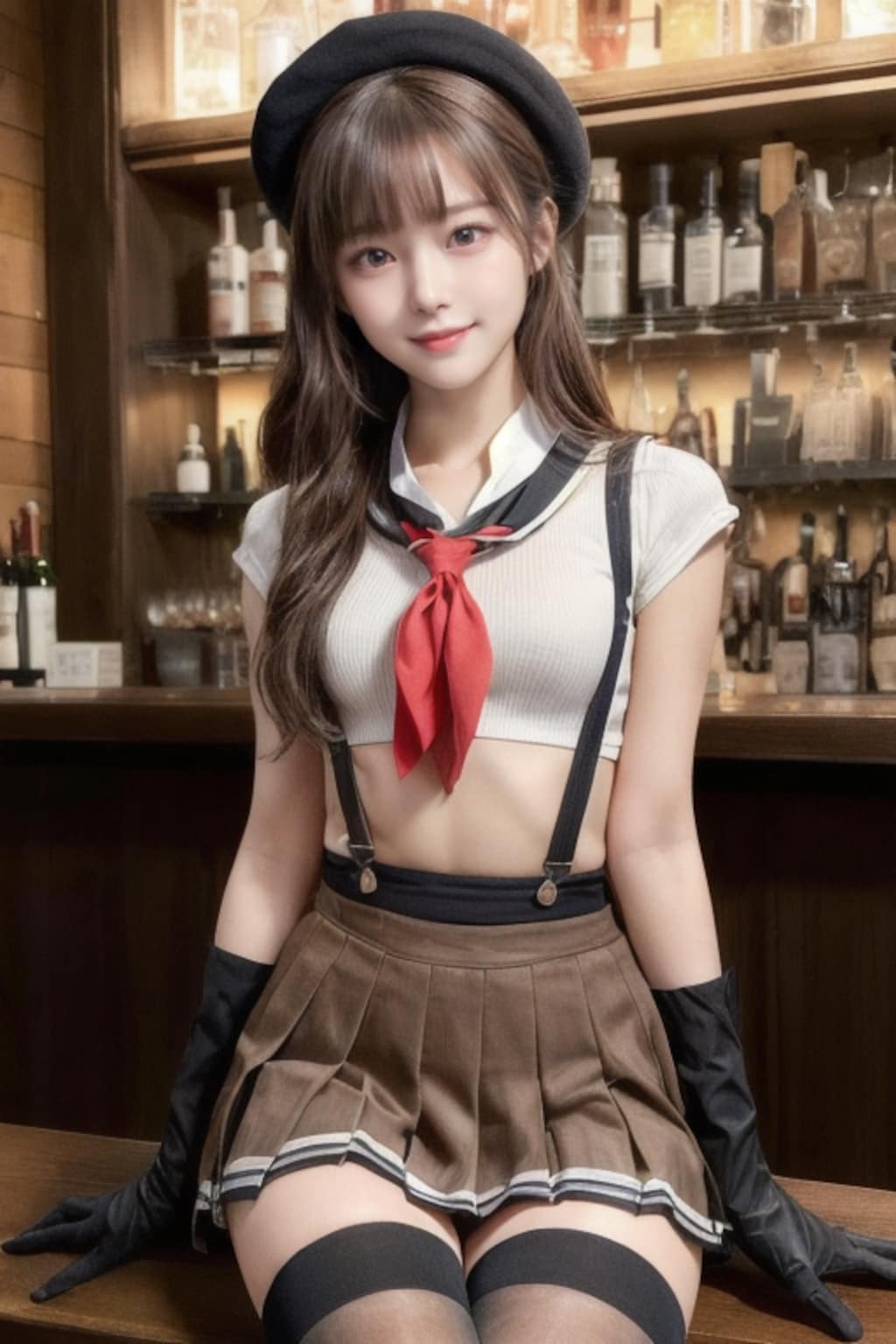 バーの看板娘