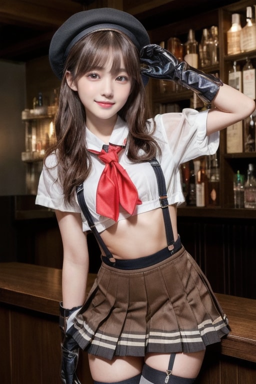 バーの看板娘