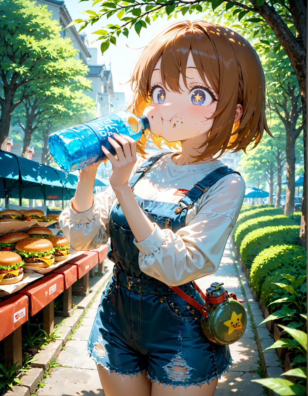 今日はテリヤキバーガーの日。水分補給の日