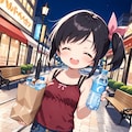 買い物帰り2 2枚目